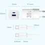 Vention Cargador de Pared GaN 30W 2 Puertos USB-C y USB-A con Cable USB-C (TZ-FEQB0-EU-01), Rápido, Compacto, Compatible PD/QC
